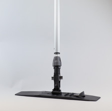 Jemako Bodenwischgerät 42cm mit Teleskopstiel anthrazit Boden-Wischer beweglich