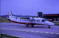 Dornier 228 - 35mm Aircraft Colour Slide - Suckling Airways - G-BVTZ - siehe Hinweis