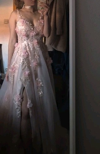 Rosa brautkleid linie - rosa,