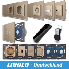 Livolo glas funk touch - glas,