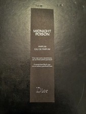 Carte Parfumée - Parfum Card. C. Dior - Midnight Poison