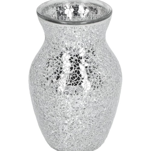 Silberne vase 20cm - vase,
