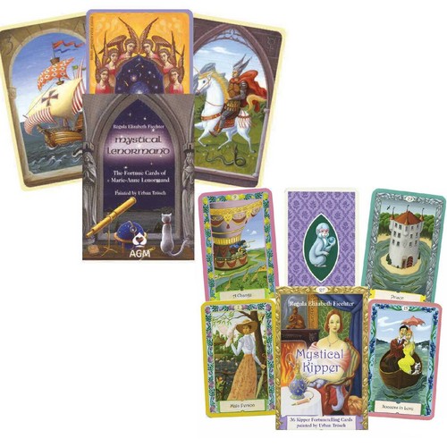 2er set mystical lenormand - mystical, &