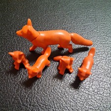 PLAYMOBIL (R) Fuchs mit Babys  ZUSTAND Sehr Gut