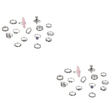 30 Stcs Knöchelringe