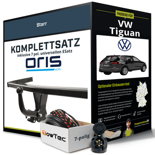 Anhängerkupplung oris starr - oris,