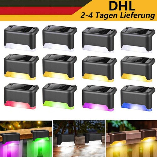 Solarleuchte led zaunleuchte - solarleuchte,