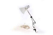 alte Schreibtischlampe Vintage Klemmlampe Tischklemme Werkstatt Lampe