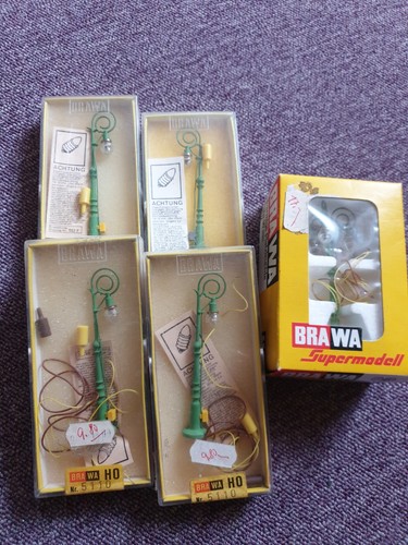Brawa leuchten stück - h0,