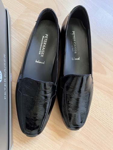 Schuhe loafer schwarz - schwarz,, leder