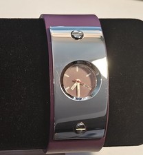 Ausgefallene Mustang Damenuhr, breites Armband, wie neu