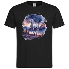 T-Shirt Pferde Reiten Pferd