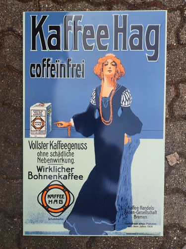 Kaffee hag geprägtes - hag,