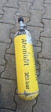 Dräger 6 l 300bar Atemluftflasche mit Ventil Pressluftflasche