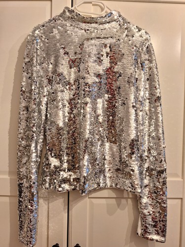 Pailletten shirt m - pailletten,