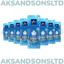 8 x Glade Sense & Spray Lufterfrischer Nachfüller Starlight Snowflake 18 ml