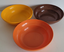 3 Stück Tupperware Müslischale 15.4 cm Tropicana Nr. 155 plus 1Deckel