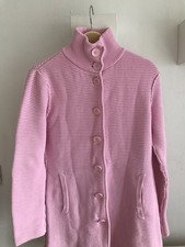 Lange Strickjacke / Rosa