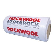 Klimarock Rockwool Steinwolle alukaschierte Lamellenmatte 20-100 mm Doppelballen