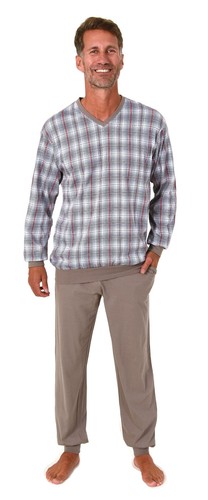 Herren pyjama ausschnitt - pyjama,, v-ausschnitt
