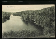 Ansichtskarte Tiefensee / Werneuchen, Partie am Mittel-See 1918 