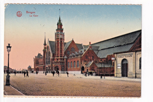 Brügge bahnhof bruges - brügge,
