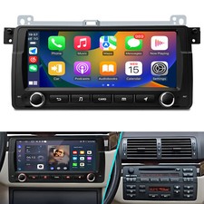Android 14 Apple Carplay Autoradio GPS RDS WiFi Für BMW 3er E46 M3 Rover 75 MGZT