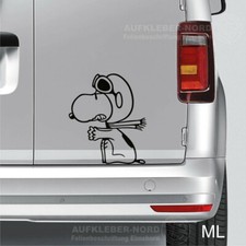 Snoopy Baron Auto Aufkleber