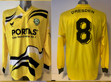 Dynamo Dresden Erima Large XL Shirt Trikot Trikot Fußball Soccer Vintage Top 8