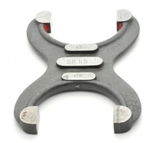 Grenzrachenlehre 58k5 GO+15 µm NOGO +2 µm snap gauge Rachenlehre RHV43197