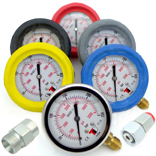 Manometer dn63 hydraulik - manometer, 1/4"