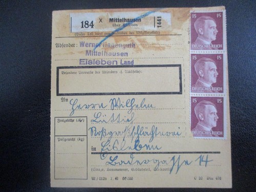 2974 paketkarte aus - paketkarte,