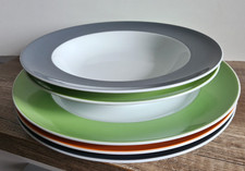 Rosenthal Thomas Sunny Day 3 Speiseteller Ø 27cm und 2 Suppenteller Ø 23cm