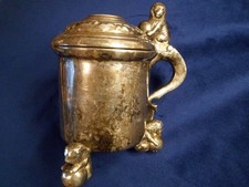 Henkelkrug versilbert