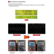 Digitalmultimeter Messgerät Multitester Spannungsmesser Kondensatortester True