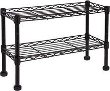 ONVAYA® Gewürzregal - 45x15x27 cm - schwarz - B-Ware - Regal