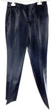 Gucci Wollhose 38 (ital) 32 (D) schwarz mit Glanz gerades Bein 87% Wolle wie neu