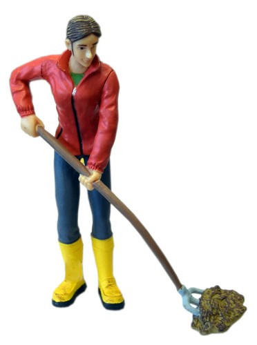Bullyland figur bauernmädchen - figur,