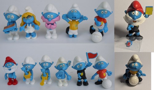 Rar steckfiguren schlümpfe - rar!!,