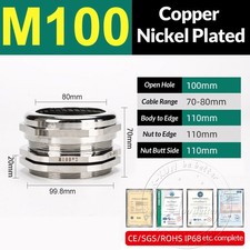 Messing Vernickeltes Metall