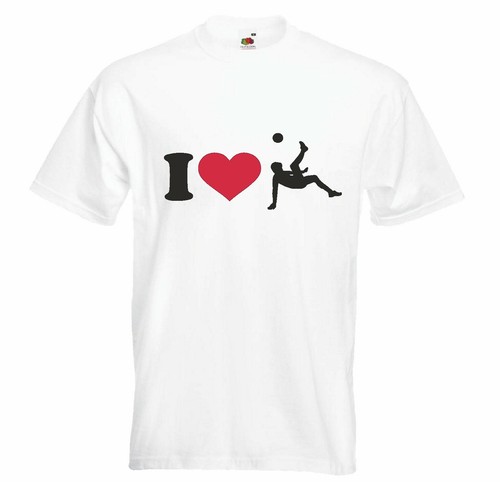 Shirt love fussball - love,