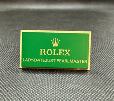 Original ROLEX LADY-DATEJUST PEARLMASTER Display Aufsteller Schild Konzessionär