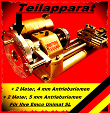 Dividing Attachment, Teilapparat für Emco Unimat SL, Lathe Indexing,Teilscheibe 