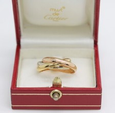 Cartier Trinity Tricolour 18KT Gold mit Cartier Box in Gr. 55