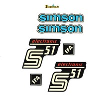 Simson s51 wasserabziehbild - simson,
