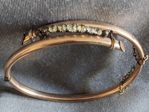 Antike armreifen double gold - 2,