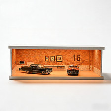 Diorama 1/43 Diecast Garage