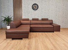 Echtleder Ecksofa LONDON II 3z
