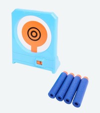 Zielscheibe Spielzeug für Nerf Pistolen Kinder 4+ Action mit 4 Pfeilen Blau