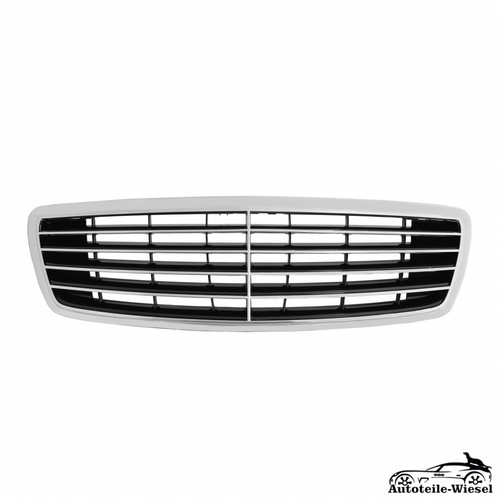 Kühlergrill chrom schwarz - kühlergrill,